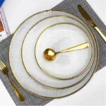 Wholesale Glass Charger Plate PZ-041